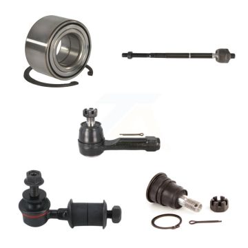 Front Wheel Bearing Lower Ball Joint Tie Rod & Link Kit (5Pc) For 2000-2006 Nissan Sentra K7T-102736