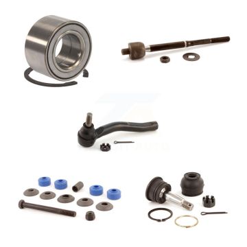 Front Left Bearing Lower Ball Joint Outer Inner Tie Rod & Link Kit (5Pc) For Toyota Echo K7T-102752