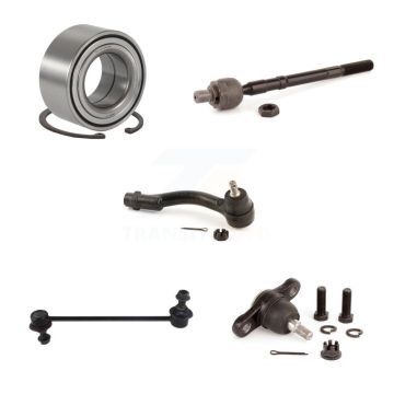 Front Left Wheel Bearing Lower Ball Joint Tie Rod & Link Kit (5Pc) For Hyundai Tucson Kia K7T-102765