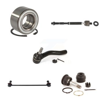 Front Left Bearing Lower Ball Joint Tie Rod End Link Kit (5Pc) For 2006-2008 Toyota Yaris K7T-102766