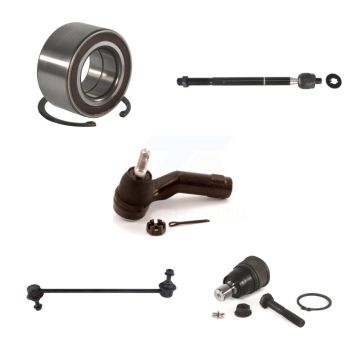 Front Left Bearing Lower Ball Joint Outer Inner Tie Rod Link Kit (5Pc) For Mazda 3 Sport K7T-102768