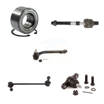 Front Left Bearing Lower Ball Joint Tie Rod End Link Kit (5Pc) For Kia Forte Koup Forte5 K7T-102773