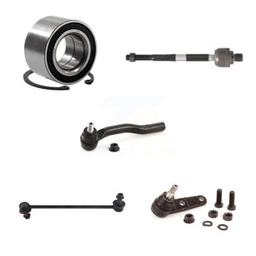 Front Left Bearing Lower Ball Joint Tie Rod Link Kit (5Pc) For Chevrolet Aveo Pontiac G3 K7T-102774