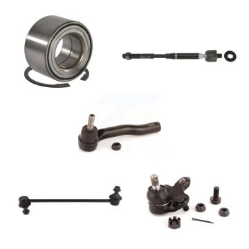 Front Left Bearing Lower Ball Joint Tie Rod & Link Kit (5Pc) For 2003-2008 Toyota Corolla K7T-102779