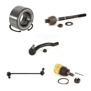 Front Left Bearing Lower Ball Joint Tie Rod End Link Kit (5Pc) For Honda Pilot Acura MDX K7T-102780