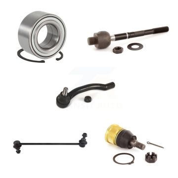 Front Left Bearing Lower Ball Joint Tie Rod End Link Kit (5Pc) For Honda Pilot Acura MDX K7T-102781