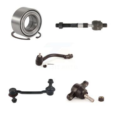 Front Left Bearing Lower Ball Joint Tie Rod & Link Kit (5Pc) For 2006-2010 Hyundai Sonata K7T-102786