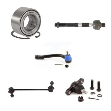 Front Right Bearing Lower Ball Joint Tie Rod Link Kit (5Pc) For Kia Rondo Optima Magentis K7T-102799