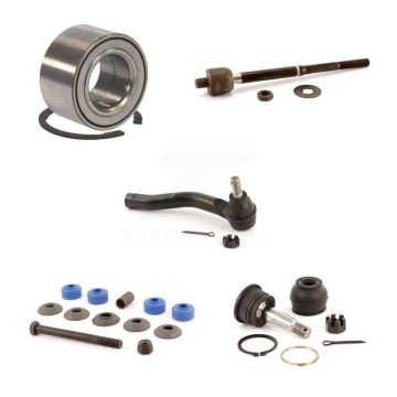 Front Right Bearing Lower Ball Joint Outer Inner Tie Rod & Link Kit (5Pc) For Toyota Echo K7T-102805