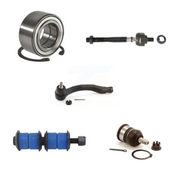 Front Right Bearing Lower Ball Joint Tie Rod Link Kit (5Pc) For Honda Civic Acura Integra K7T-102807