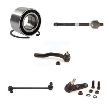 Front Right Bearing Lower Ball Joint Tie Rod Link Kit (5Pc) For Chevrolet Aveo Pontiac G3 K7T-102827