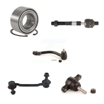 Front Right Bearing Lower Ball Joint Tie Rod Link Kit (5Pc) For 2006-2010 Hyundai Sonata K7T-102839