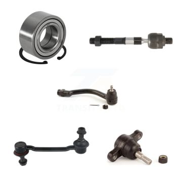 Front Right Bearing Lower Ball Joint Tie Rod & Link Kit (5Pc) For 2006-2011 Hyundai Azera K7T-102840