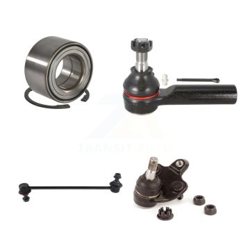 Front Bearing Lower Ball Joint Outer Tie Rod & Link Kit For Toyota Corolla Matrix Pontiac K7T-102843