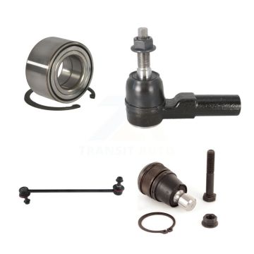 Front Wheel Bearing Lower Ball Joint Outer Tie Rod Link Kit For Ford Escape Mazda Tribute K7T-102859