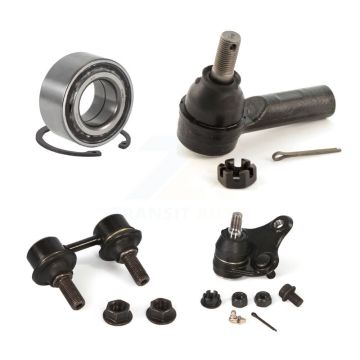Front Bearing Lower Ball Joint Outer Tie Rod & Link Kit For 1996-2000 Toyota RAV4 4 doors K7T-102863