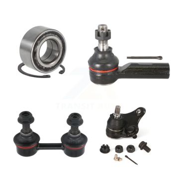 Front Bearing Lower Ball Joint Outer Tie Rod & Link Kit For 1996-2000 Toyota RAV4 2 doors K7T-102864