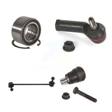 Front Right Bearing Lower Ball Joint Outer Tie Rod End Link Kit For 2011-2019 Ford Fiesta K7T-102888