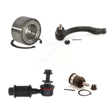 Front Right Wheel Bearing Lower Ball Joint Outer Tie Rod & Sway Bar Link Kit For Acura EL K7T-102895