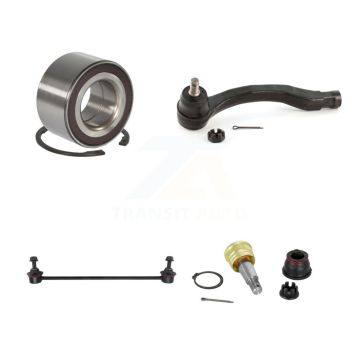 Front Right Bearing Lower Ball Joint Outer Tie Rod & Link Kit For 2010-2011 Honda Insight K7T-102896