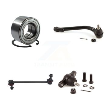 Front Right Bearing Lower Ball Joint Outer Tie Rod Link Kit For Hyundai Elantra Kia Forte K7T-102907