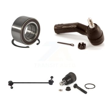 Front Right Bearing Lower Ball Joint Outer Tie Rod & Link Kit For 2010-2013 Mazda 3 Sport K7T-102912