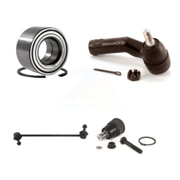 Front Right Wheel Bearing Lower Ball Joint Outer Tie Rod & Sway Bar Link Kit For Mazda 3 K7T-102914