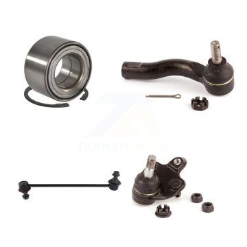Front Right Wheel Bearing Lower Ball Joint Outer Tie Rod Link Kit For 2005-2010 Scion tC K7T-102921