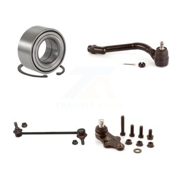 Front Right Wheel Bearing Lower Ball Joint Outer Tie Rod Link Kit For Hyundai Tucson Kia K7T-102925