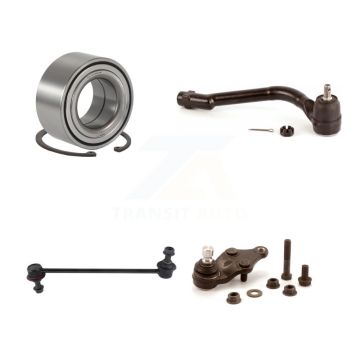 Front Right Bearing Lower Ball Joint Outer Tie Rod Link Kit For Kia Optima Hyundai Sonata K7T-102926