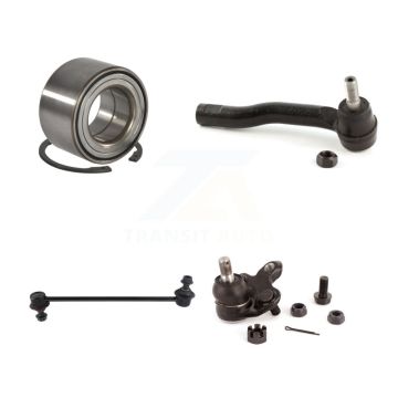 Front Right Bearing Lower Ball Joint Outer Tie Rod Link Kit For 2003-2008 Toyota Corolla K7T-102930
