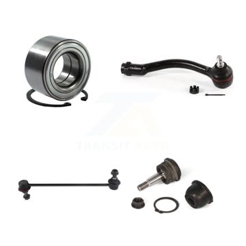 Front Right Bearing Lower Ball Joint Outer Tie Rod End Link Kit For Kia Forte Forte5 Koup K7T-102933