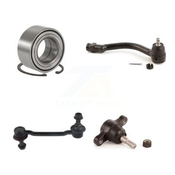 Front Right Bearing Lower Ball Joint Outer Tie Rod Link Kit For 2006-2010 Hyundai Sonata K7T-102935