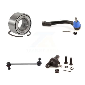Front Right Bearing Lower Ball Joint Outer Tie Rod Link Kit For Kia Rondo Optima Magentis K7T-102939