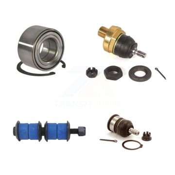 Front Wheel Bearing Upper Lower Ball Joint & Sway Bar Stabilizer Link Kit For Honda Civic K7T-102946