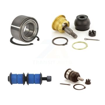 Front Wheel Bearing Upper Lower Ball Joint & Sway Bar Stabilizer Link Kit For Honda Civic K7T-102948