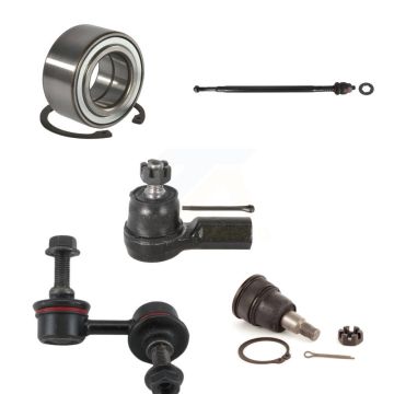 Front Right Bearing Lower Ball Joint Outer Inner Tie Rod & Link Kit (5Pc) For Honda Civic K7T-102984