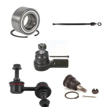 Front Right Bearing Lower Ball Joint Outer Inner Tie Rod & Link Kit (5Pc) For Honda Civic K7T-102986