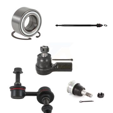 Front Right Bearing Lower Ball Joint Outer Inner Tie Rod & Link Kit (5Pc) For Honda CR-V K7T-102995
