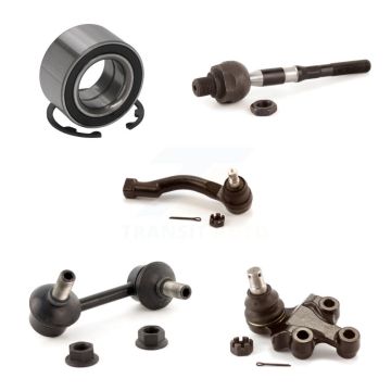 Front Right Bearing Lower Ball Joint Outer Inner Tie Rod & Link Kit (5Pc) For Kia Sorento K7T-103001