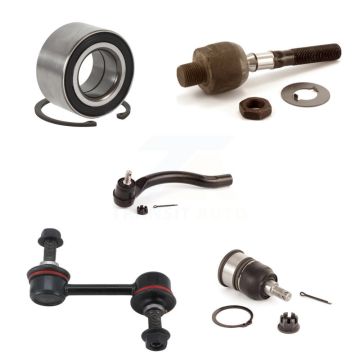 Front Right Bearing Lower Ball Joint Tie Rod & Link Kit (5Pc) For Honda Accord Acura TSX K7T-103010