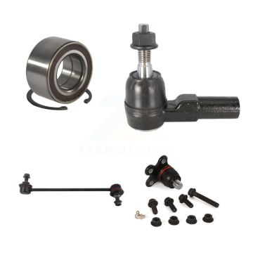 Front Right Bearing Lower Ball Joint Outer Tie Rod & Link Kit For Buick Encore Chevrolet K7T-103023