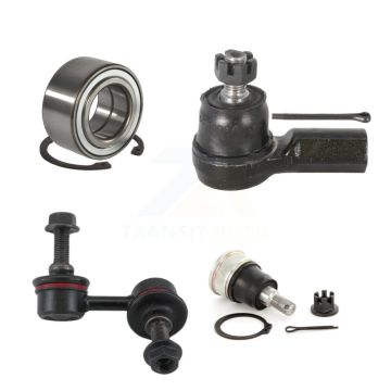 Front Right Bearing Lower Ball Joint Outer Tie Rod End Link Kit For Honda Civic Acura EL K7T-103026