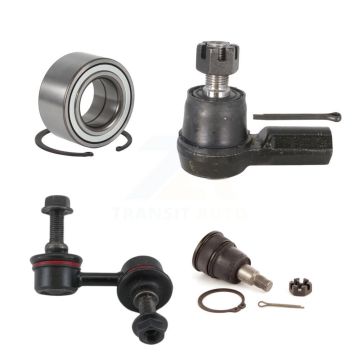 Front Right Wheel Bearing Lower Ball Joint Outer Tie Rod Link Kit For 2002-2004 Acura RSX K7T-103027