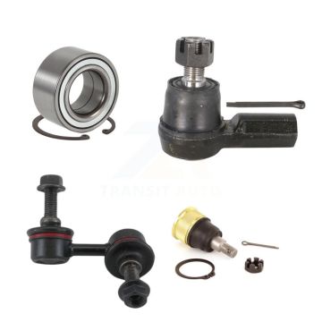 Front Right Bearing Lower Ball Joint Outer Tie Rod & Link Kit For 03-11 Honda Element EX K7T-103034