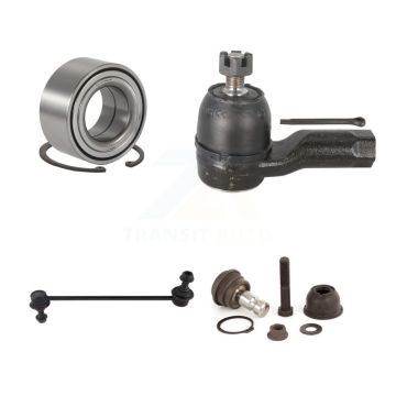 Front Right Bearing Lower Ball Joint Outer Tie Rod & Link Kit For 01-06 Hyundai Santa Fe K7T-103035