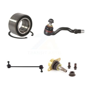 Front Right Wheel Bearing Lower Ball Joint Outer Tie Rod End Sway Bar Link Kit For BMW X3 K7T-103037