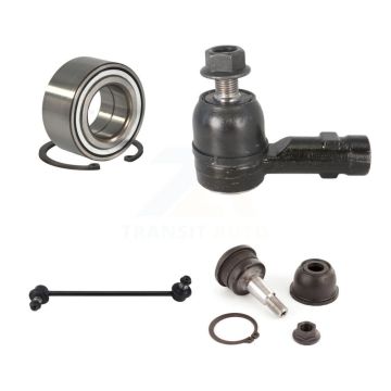 Front Right Bearing Lower Ball Joint Outer Tie Rod End Link Kit For Hyundai Tiburon 2.0L K7T-103038