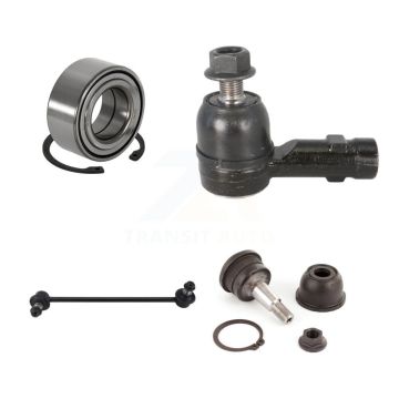 Front Right Bearing Lower Ball Joint Outer Tie Rod End Link Kit For Hyundai Tiburon 2.7L K7T-103039