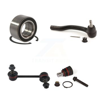 Front Right Bearing Lower Ball Joint Outer Tie Rod End Link Kit For 2007-2012 Mazda CX-7 K7T-103043